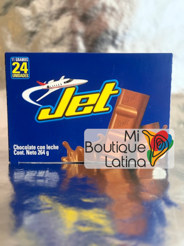 Chocolatina Jet caja de 24 unidades