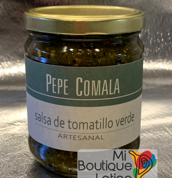 Salsa picante de Tomatillo verde Pepe Comala