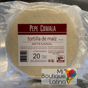 Tortillas de maiz Pepe Comala – Tortillas de maïs