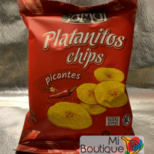 Platanitos picantes – Chips de banane plantain piquants