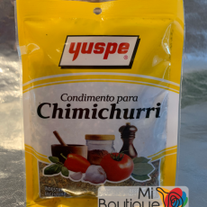 Condimento para chimichurri