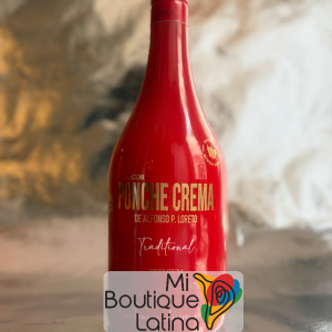 Ponche Crema botella roja