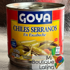 Chiles serranos Goya