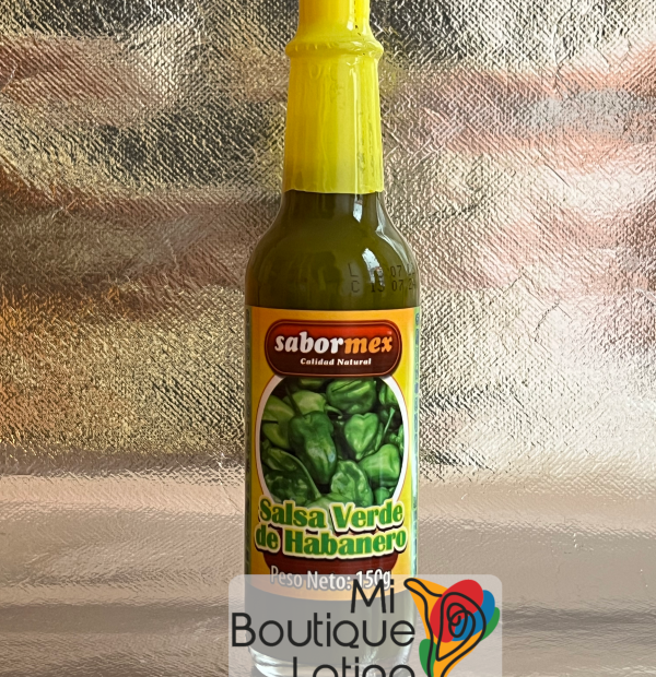 Salsa habanero verde Sabormex