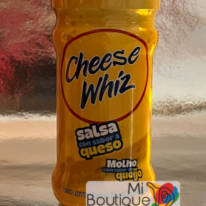 Cheese Whiz: queso cheddar – Fromage cheddar fondu