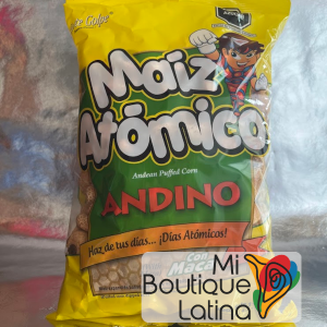 Maiz atomico con maca