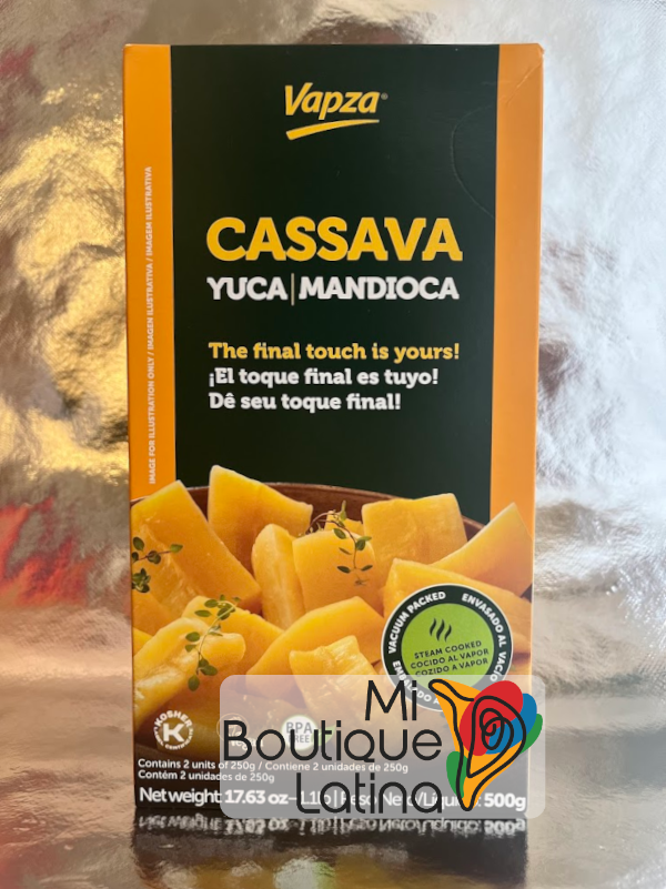 Yuca precocida Vapza 500gr