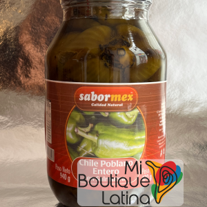Chiles Poblanos Sabormex