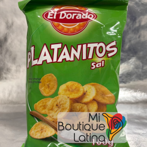 Platanitos salados El Dorado 100gr