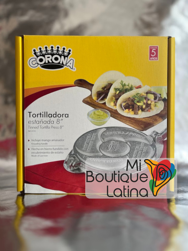 Prensa para Tortillas Corona caja