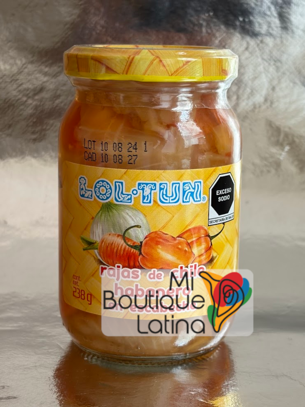 Chile Habanero en rajas LOL-TUN