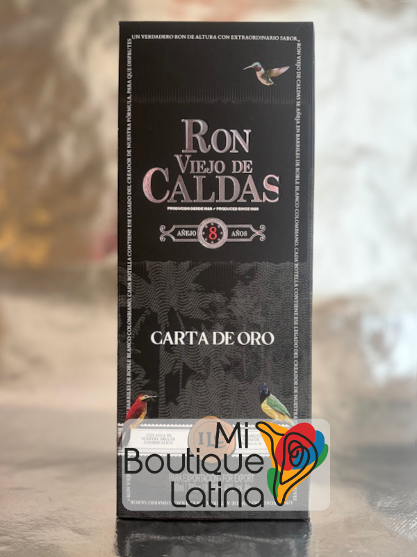 Ron Viejo de Caldas 8 años caja