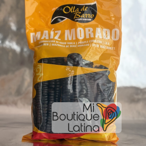 Maiz morado seco Olla de Barro