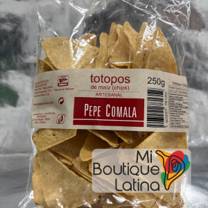 Totopos Pepe Comala 250gr